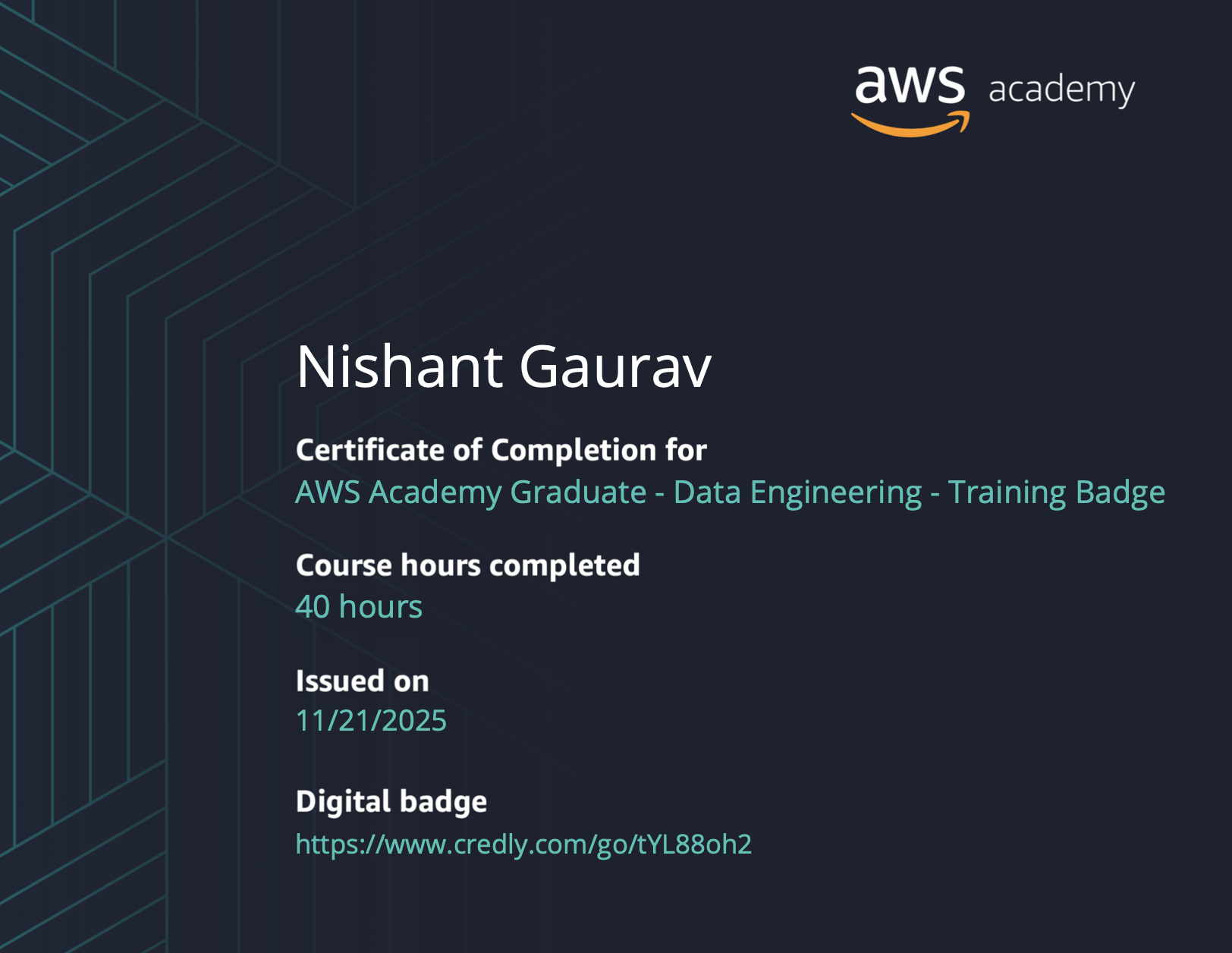 AWS Data Engineering